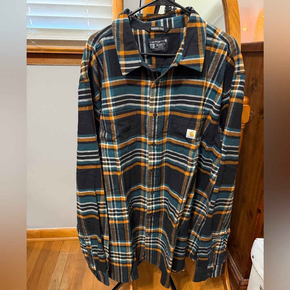 Carhartt Rugged Flex Plaid Flannel